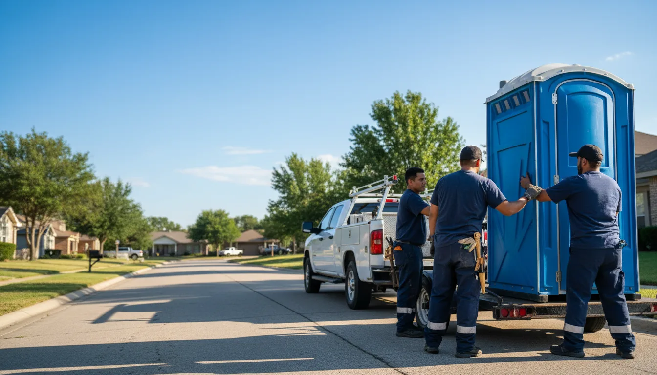 Portable Toilet Rental in Great Falls, SC near me